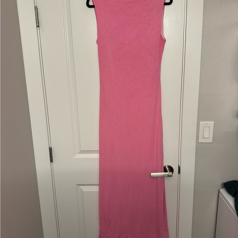 Peppermayo Vibrant Pink Maxi Dress